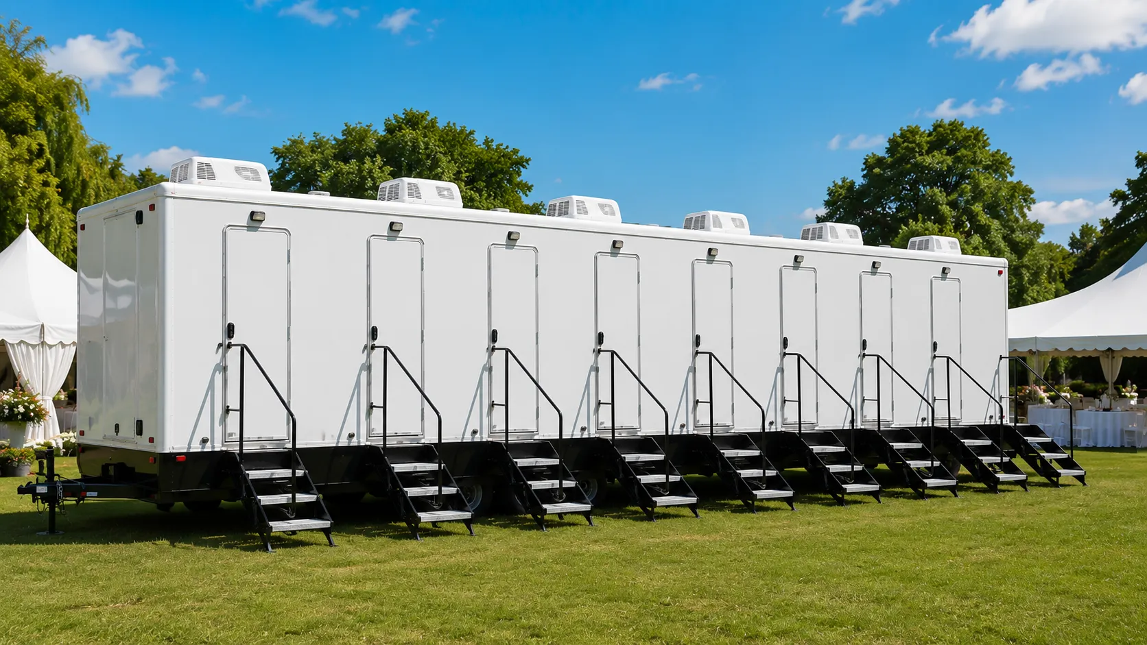 8 Stall Restroom Trailer in National City, CA