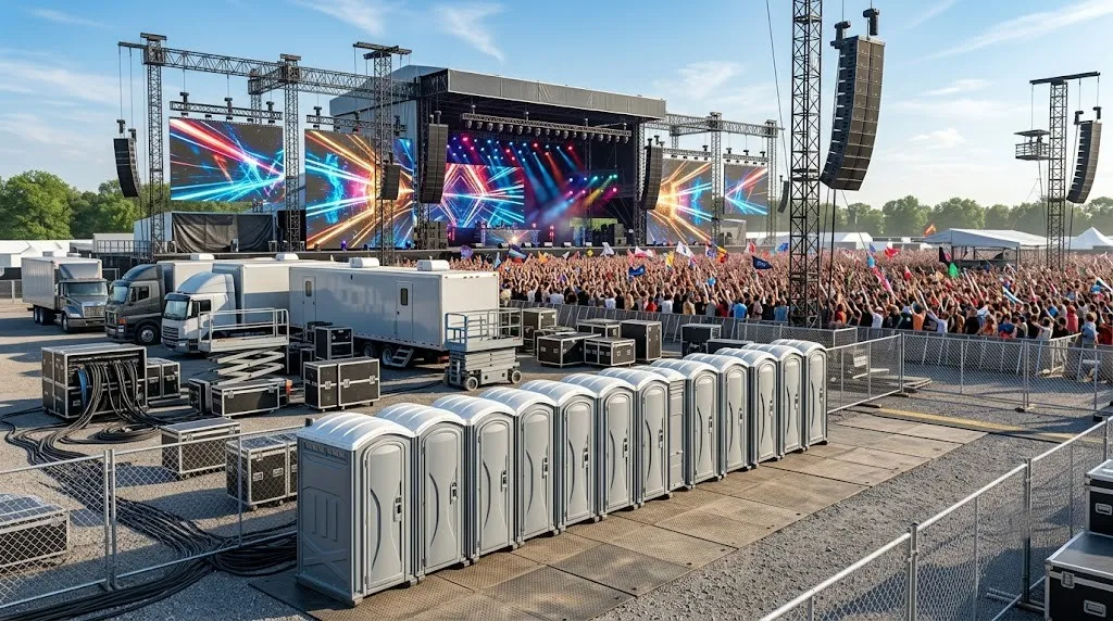 Concert Restroom Rental in National City, CA